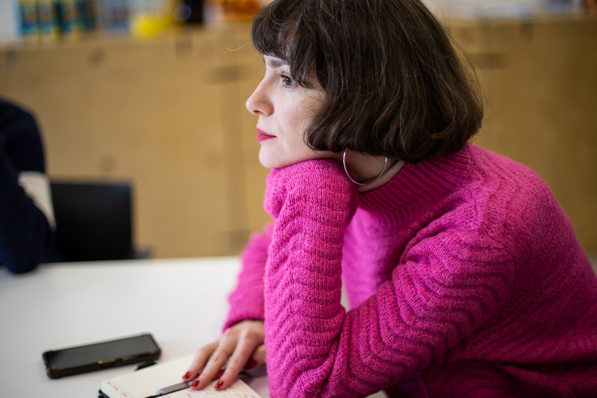 Andreea I. Tănase at work